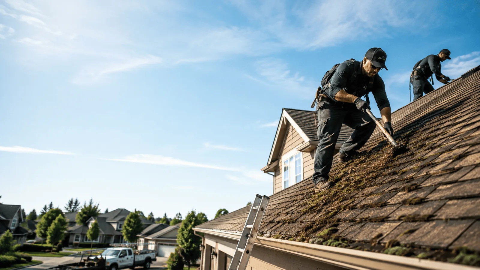 Roof Moss Removal in Meridian, OK near me